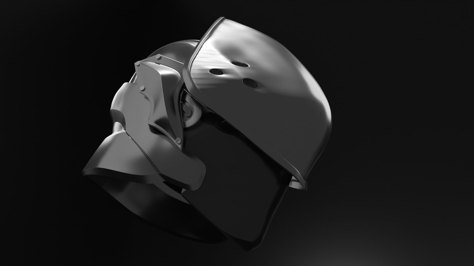 Shinra SOLDIER - FF VII Remake Updated Version  3D model_7