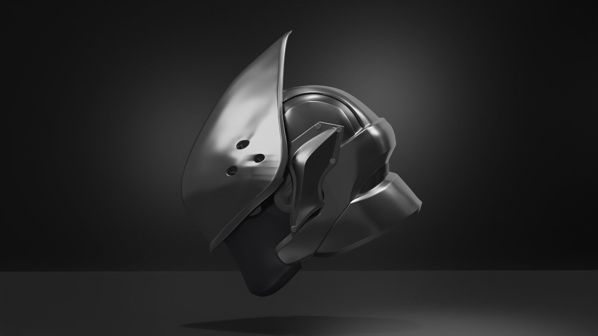 Shinra SOLDIER - FF VII Remake Updated Version  3D model_5