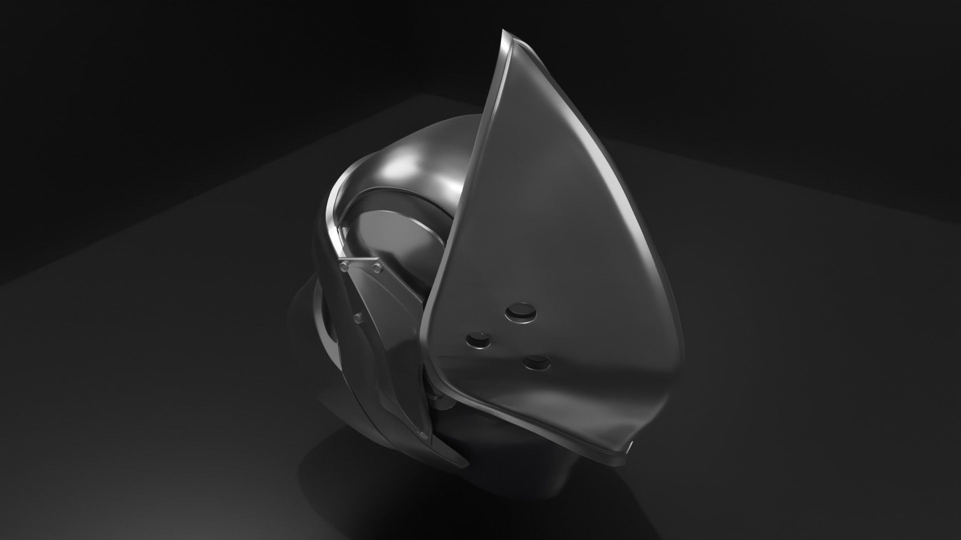 Shinra SOLDIER - FF VII Remake Updated Version  3D model_1