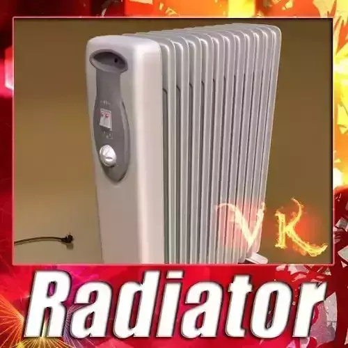 Portable Radiator High Detailed