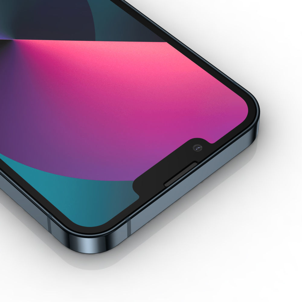 Apple iPhone 13 mini Midnight Low-poly 3D model_10