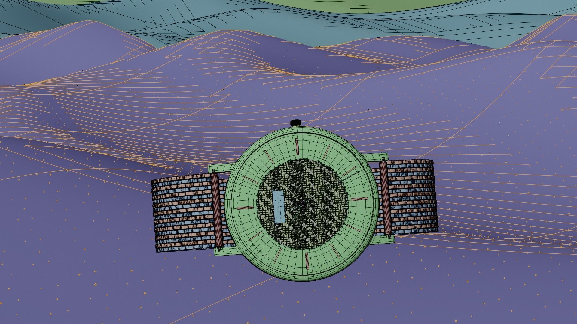 Watch In the Desert 3D model_2