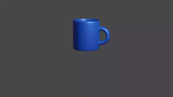 3D model cup coffee mug