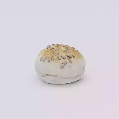 High quality photogrammetry models of breads and rolls