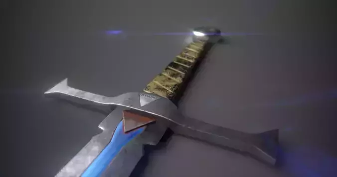 Sword with light