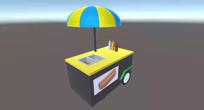 Hot dog cart