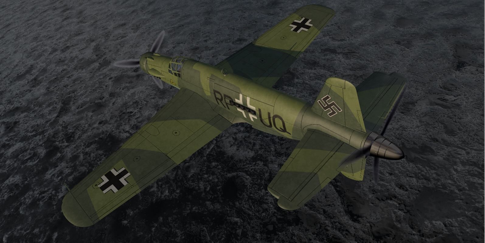Dornier Do-335 A-1 3D model_9
