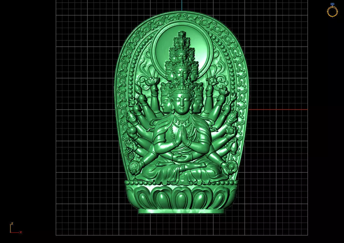 MODEL OF BUDDHA 3D print model