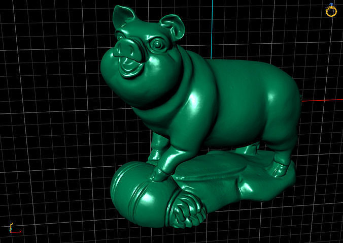 MODEL PIG 3D print model