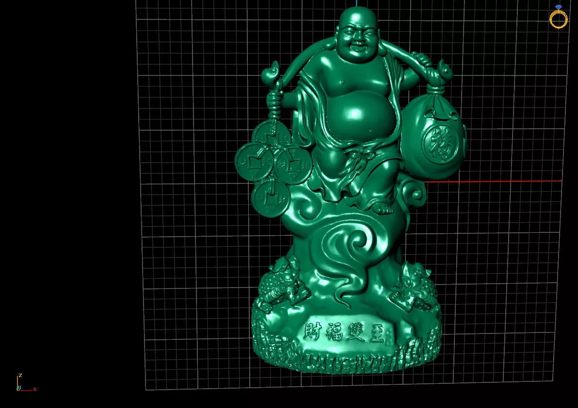 Maitreya Buddha 3D print model