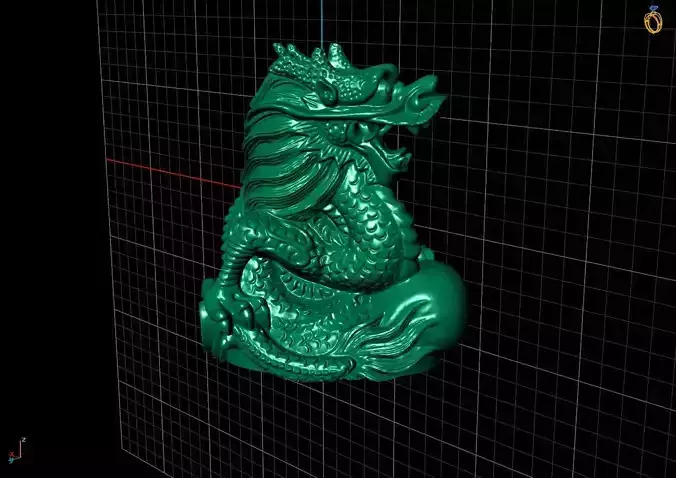 MODEL DRAGON statue Free 3D print model