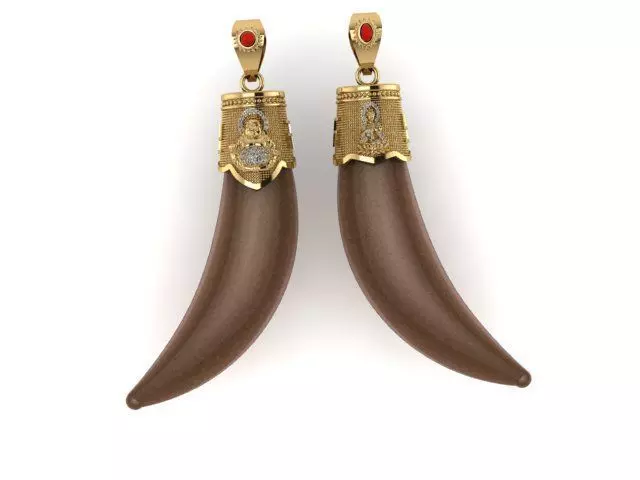 TOOTH TIGER 3D print model_0