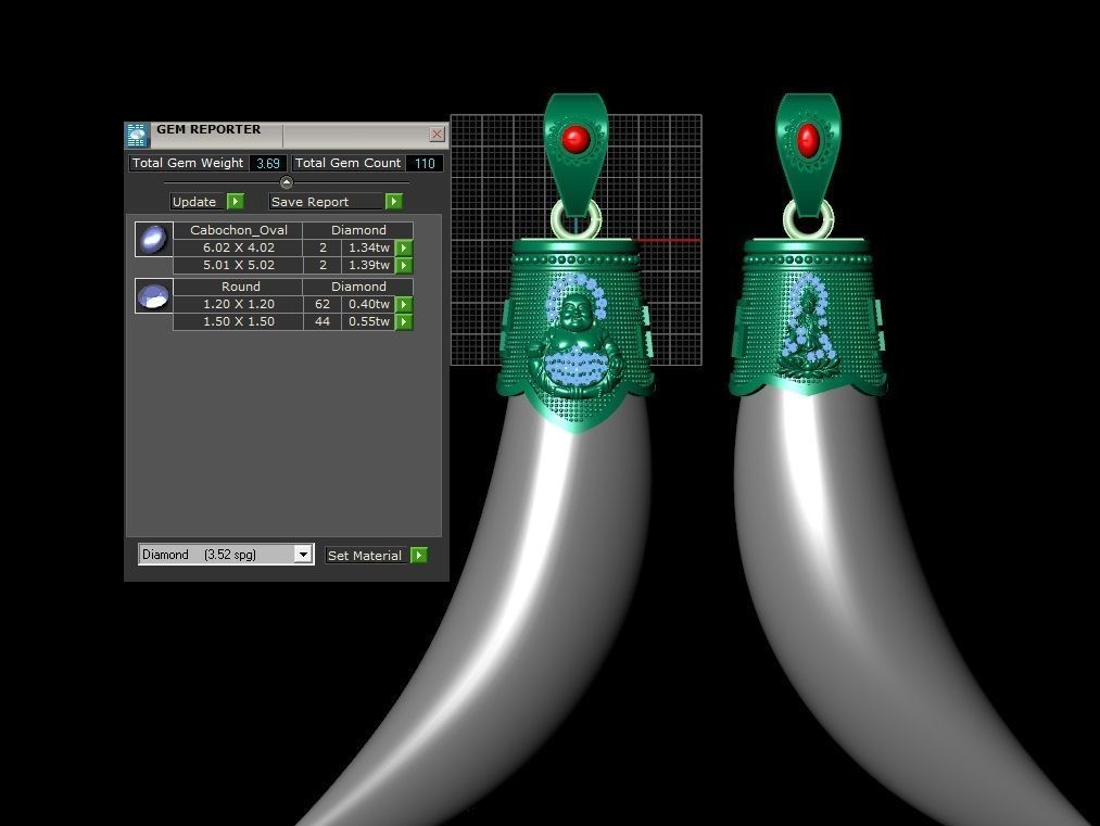 TOOTH TIGER 3D print model_4