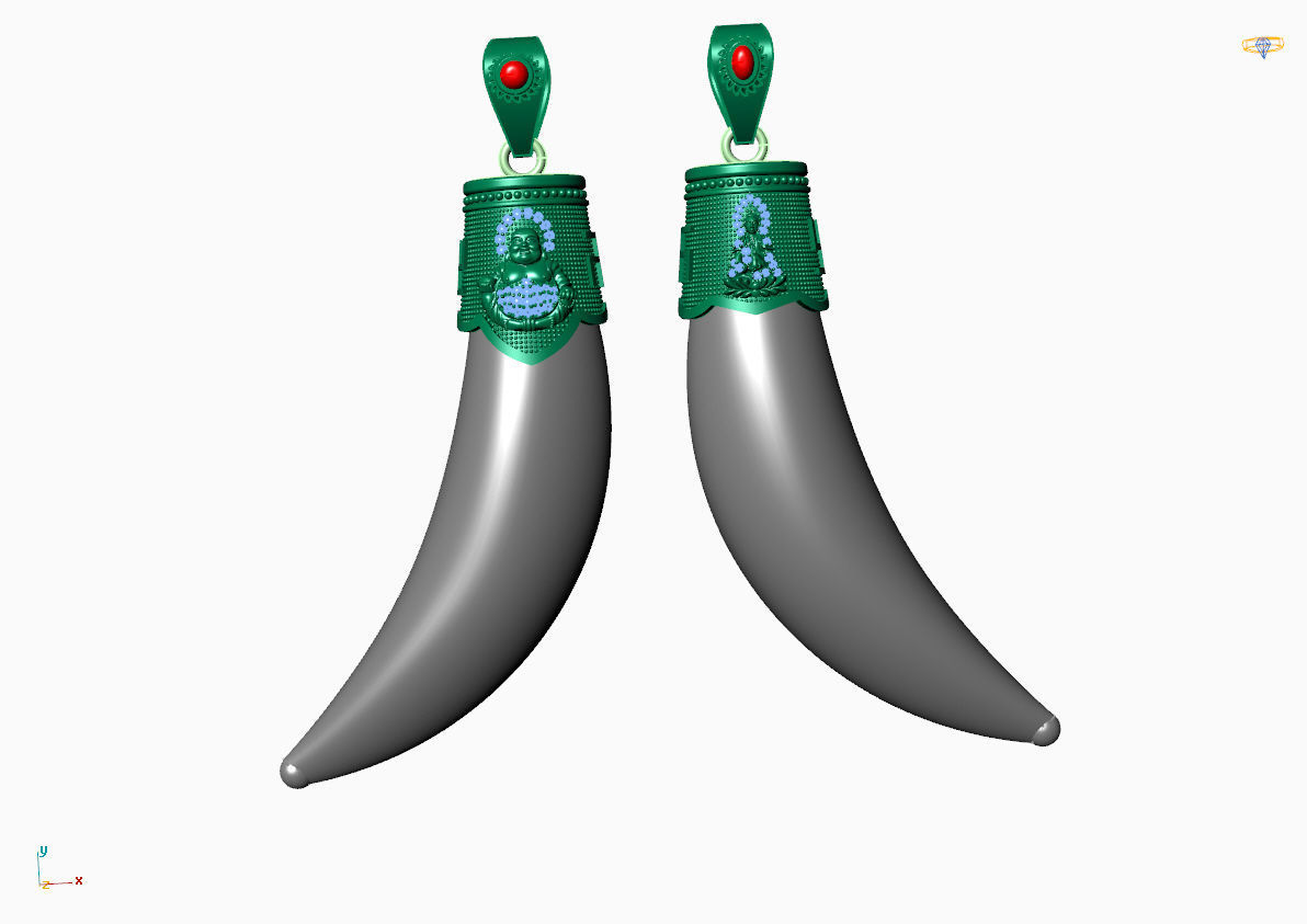 TOOTH TIGER 3D print model_1