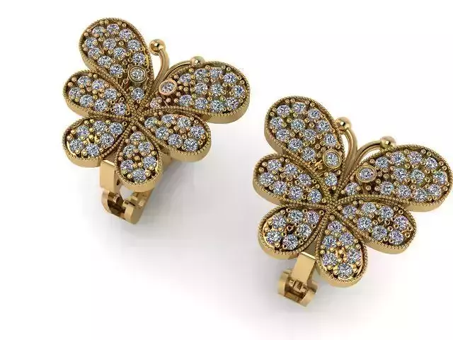 BUTTERFLY EARRING