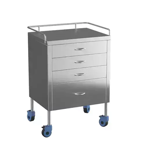 Anesthesia Cart Low-poly 3D model