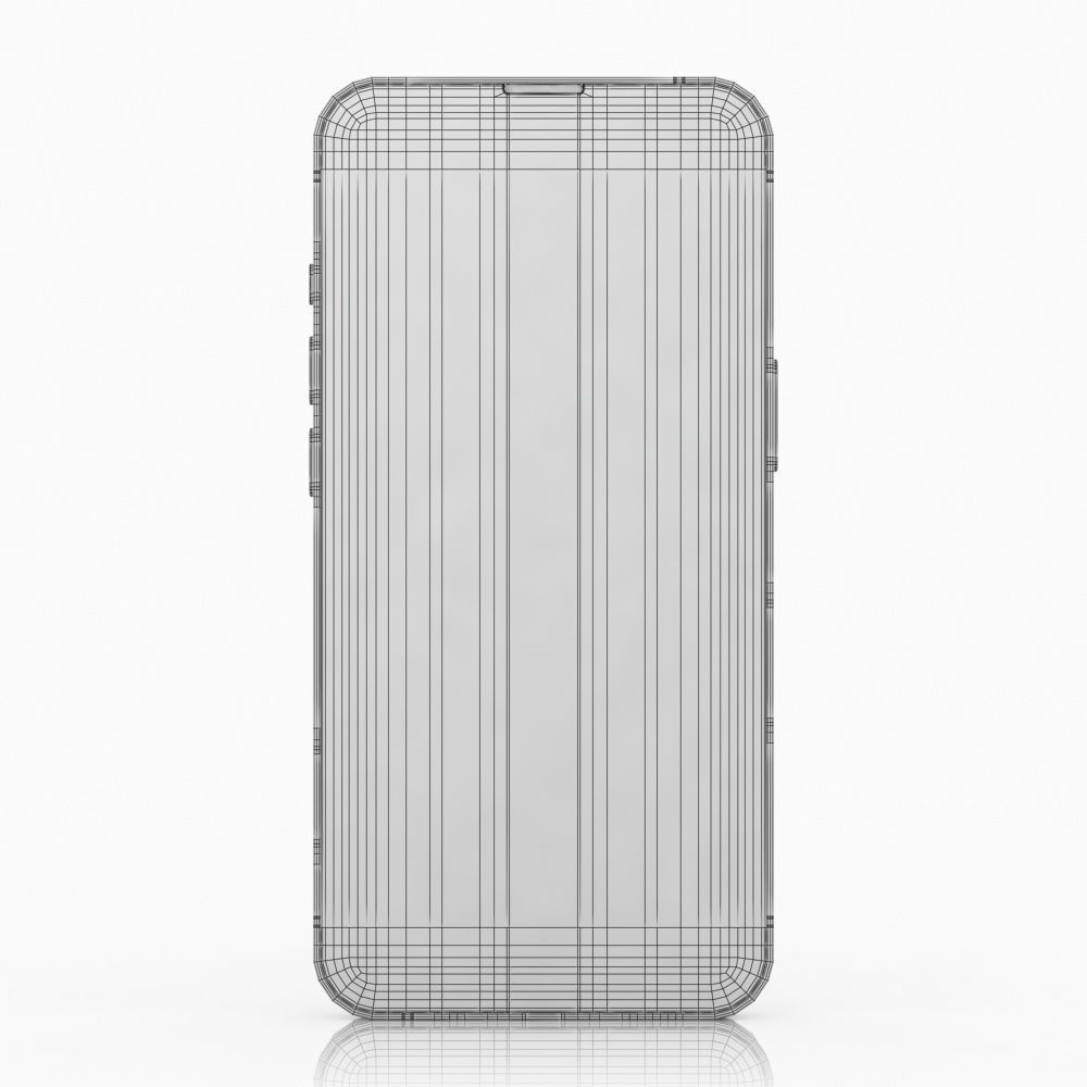 Apple iPhone 13 mini RED 3D model_14