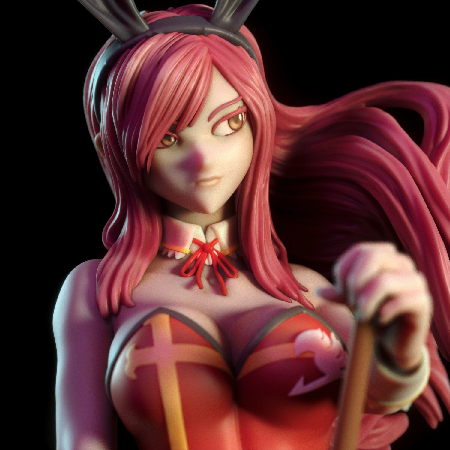Erza Scarlet - Bunny Suit 3D print model_6