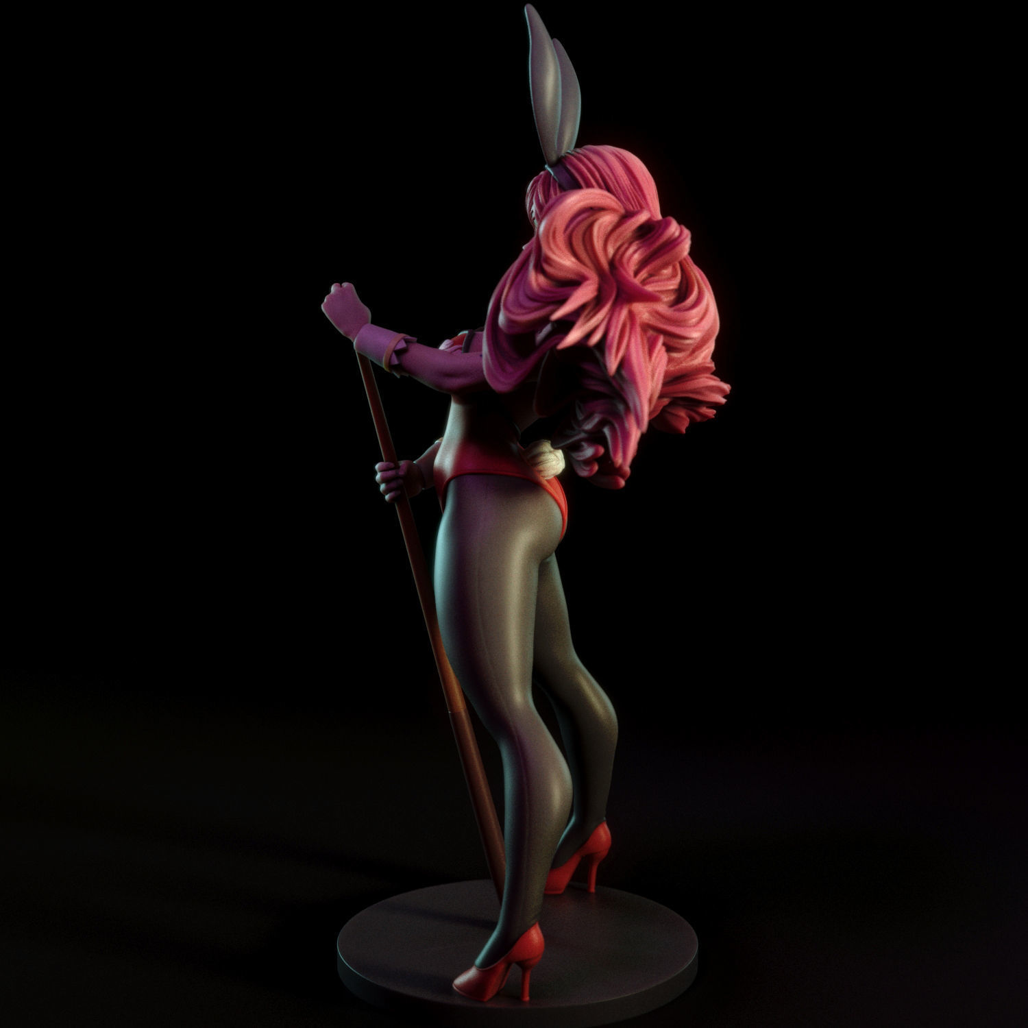 Erza Scarlet - Bunny Suit 3D print model_4