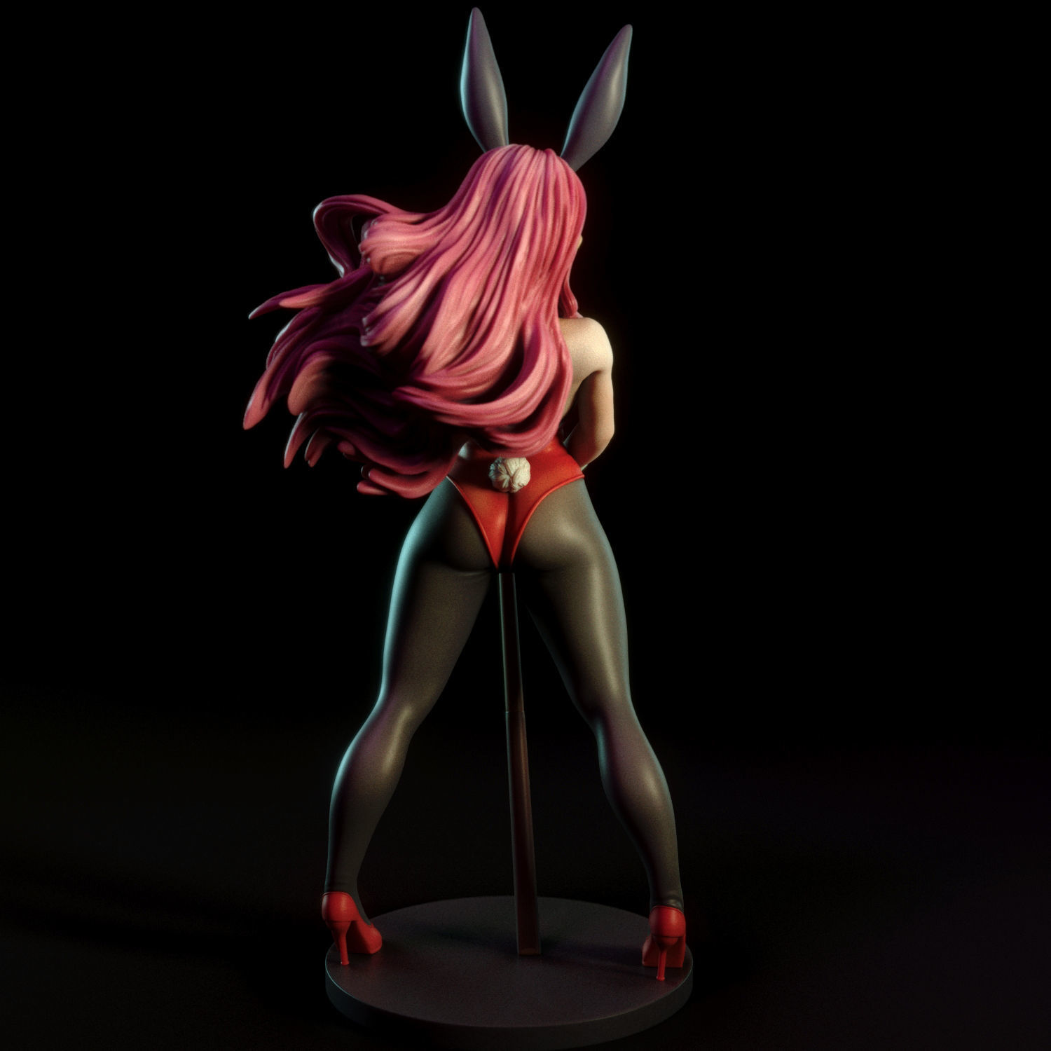 Erza Scarlet - Bunny Suit 3D print model_3