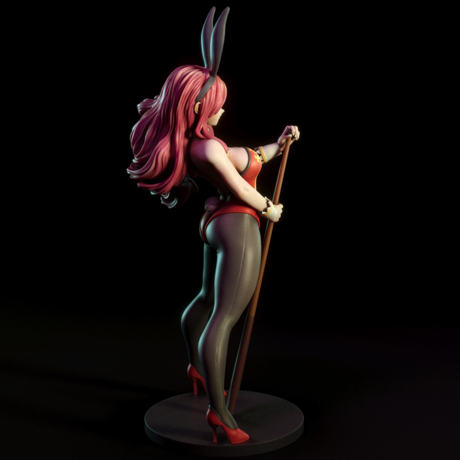 Erza Scarlet - Bunny Suit 3D print model_2