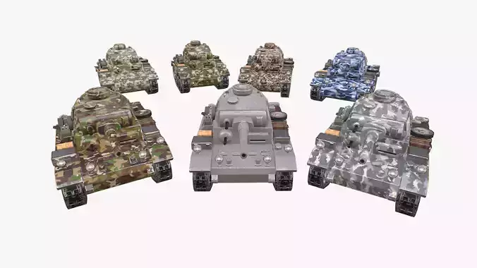 Cartoon Panzer III World War II