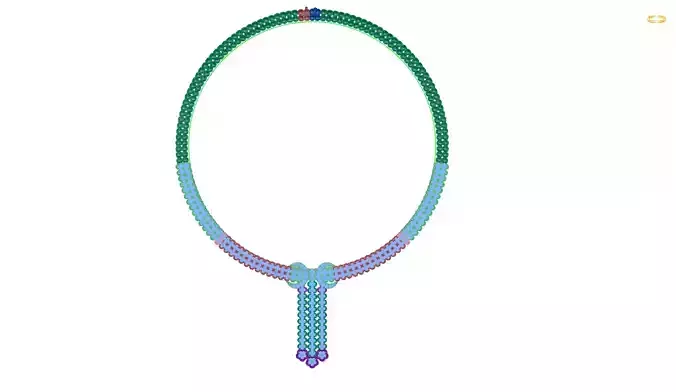 necklace emerald and diamond