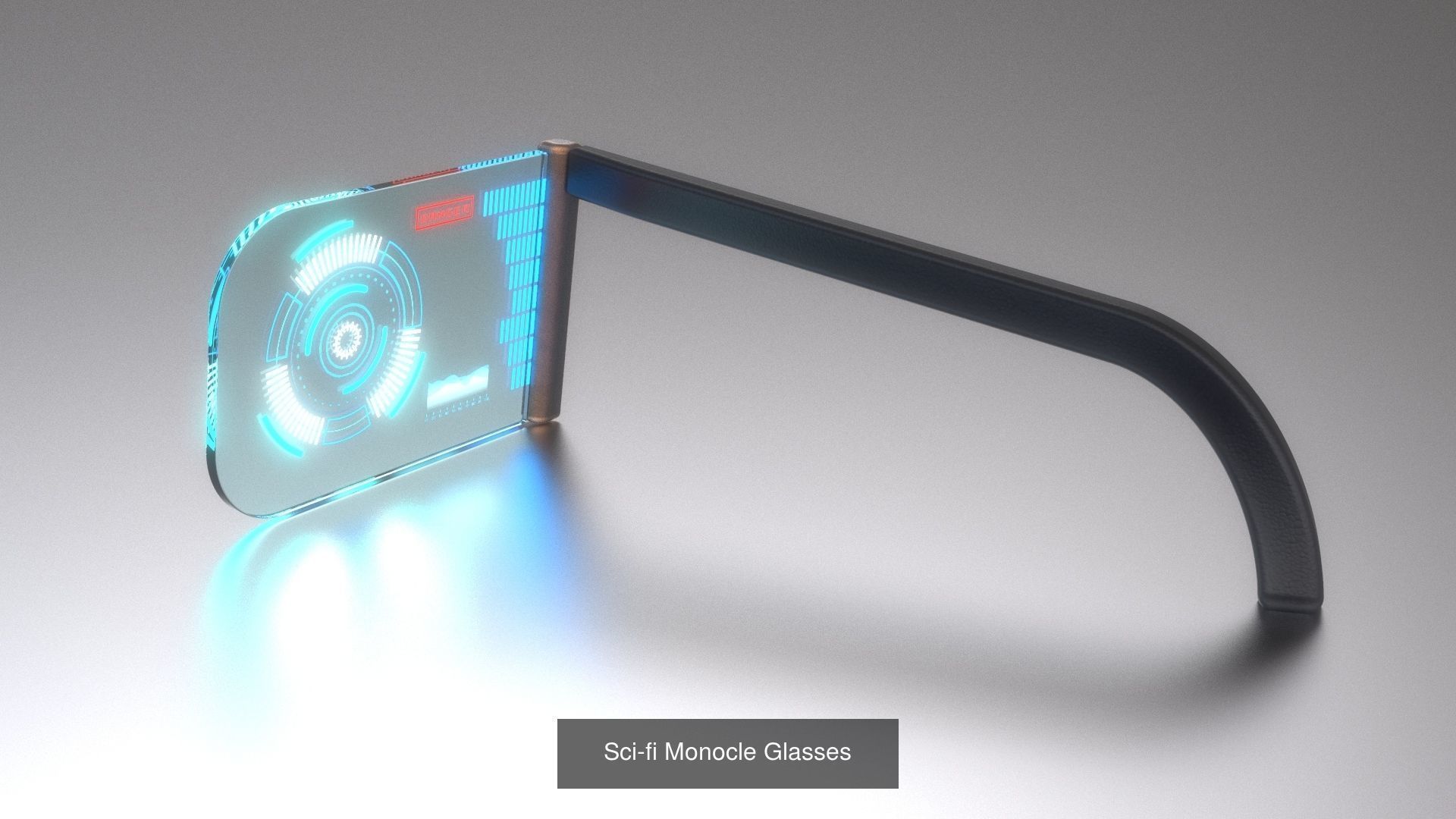 SciFi Glasses Bundle 3D Model Collection_3