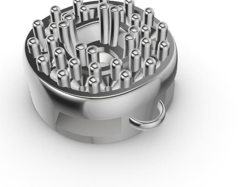 cushion cut bracelet stl verified 3D print model_4