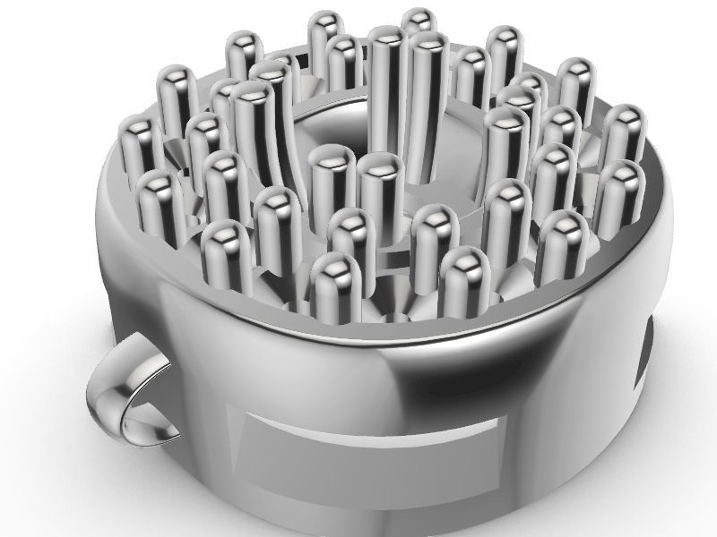 cushion cut bracelet stl verified 3D print model_6