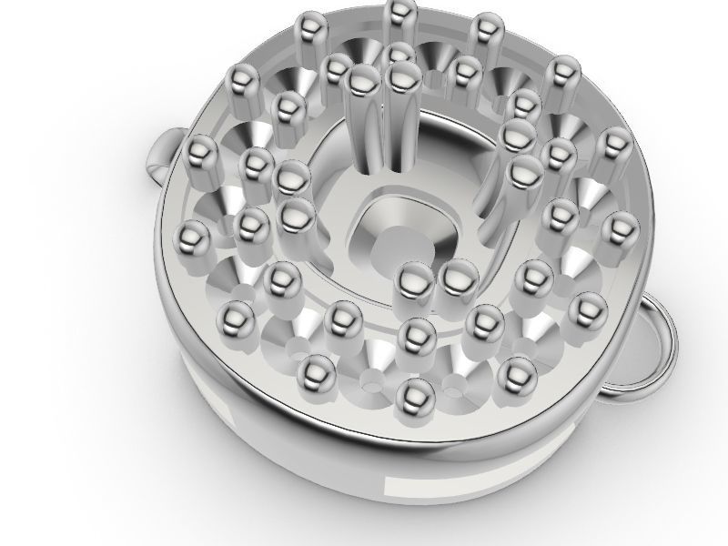 cushion cut bracelet stl verified 3D print model_5