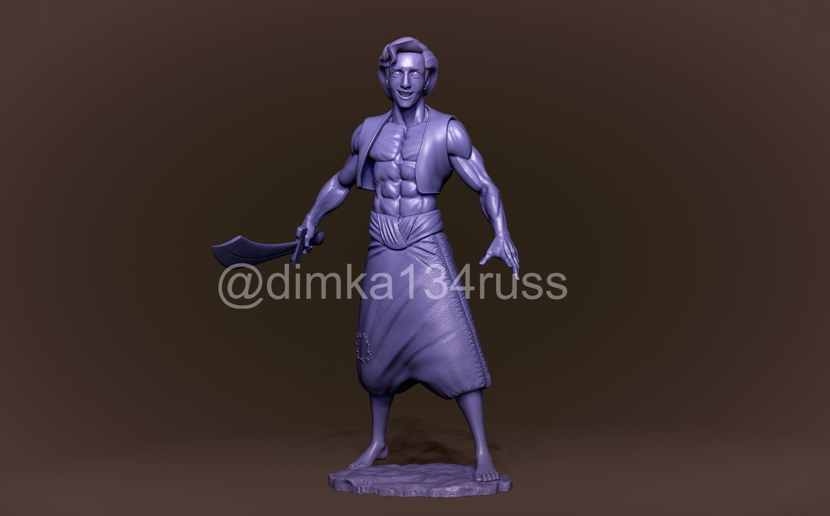 aladdin 3D print model_13