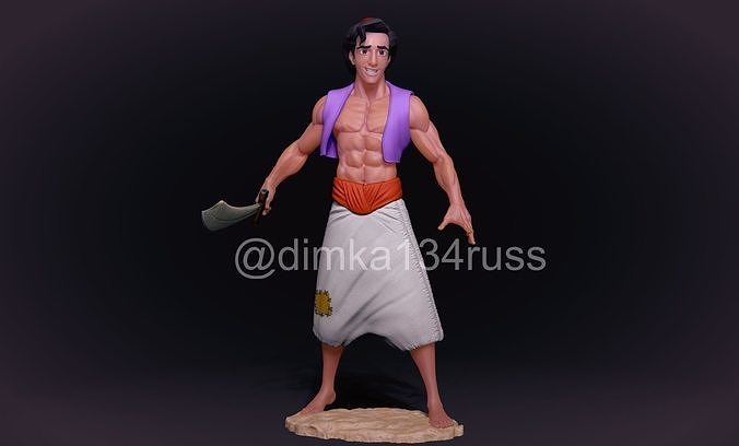 aladdin 3D print model