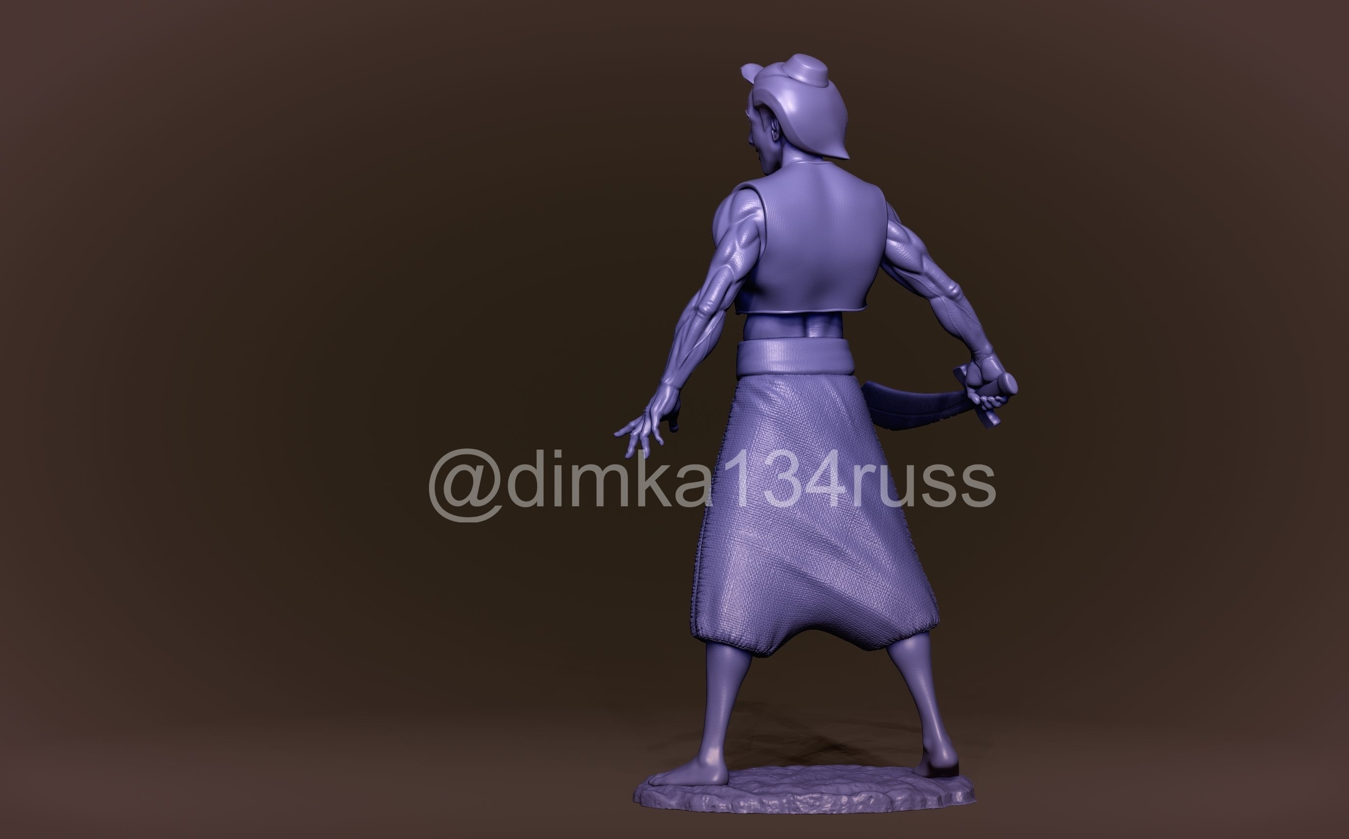 aladdin 3D print model_9