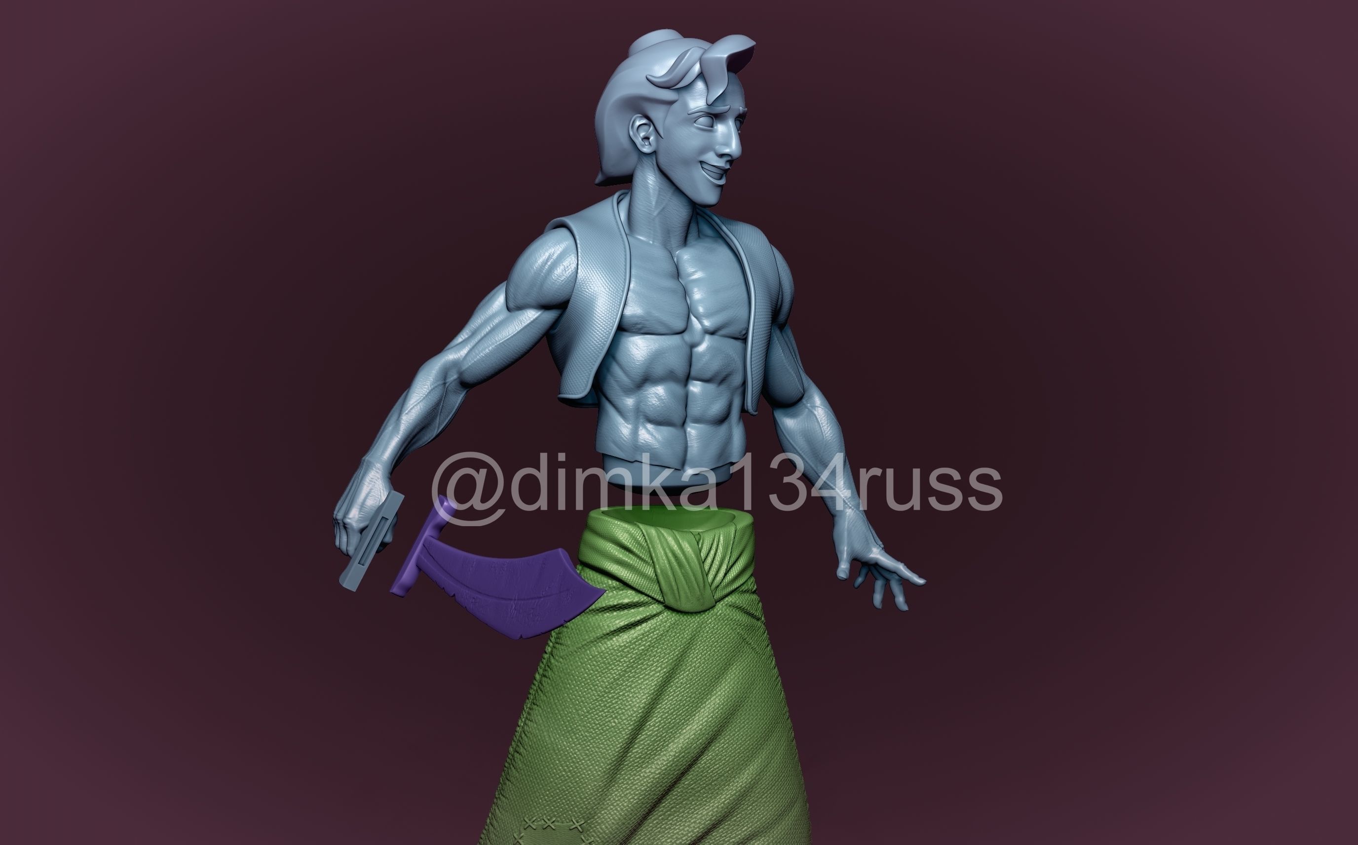 aladdin 3D print model_17