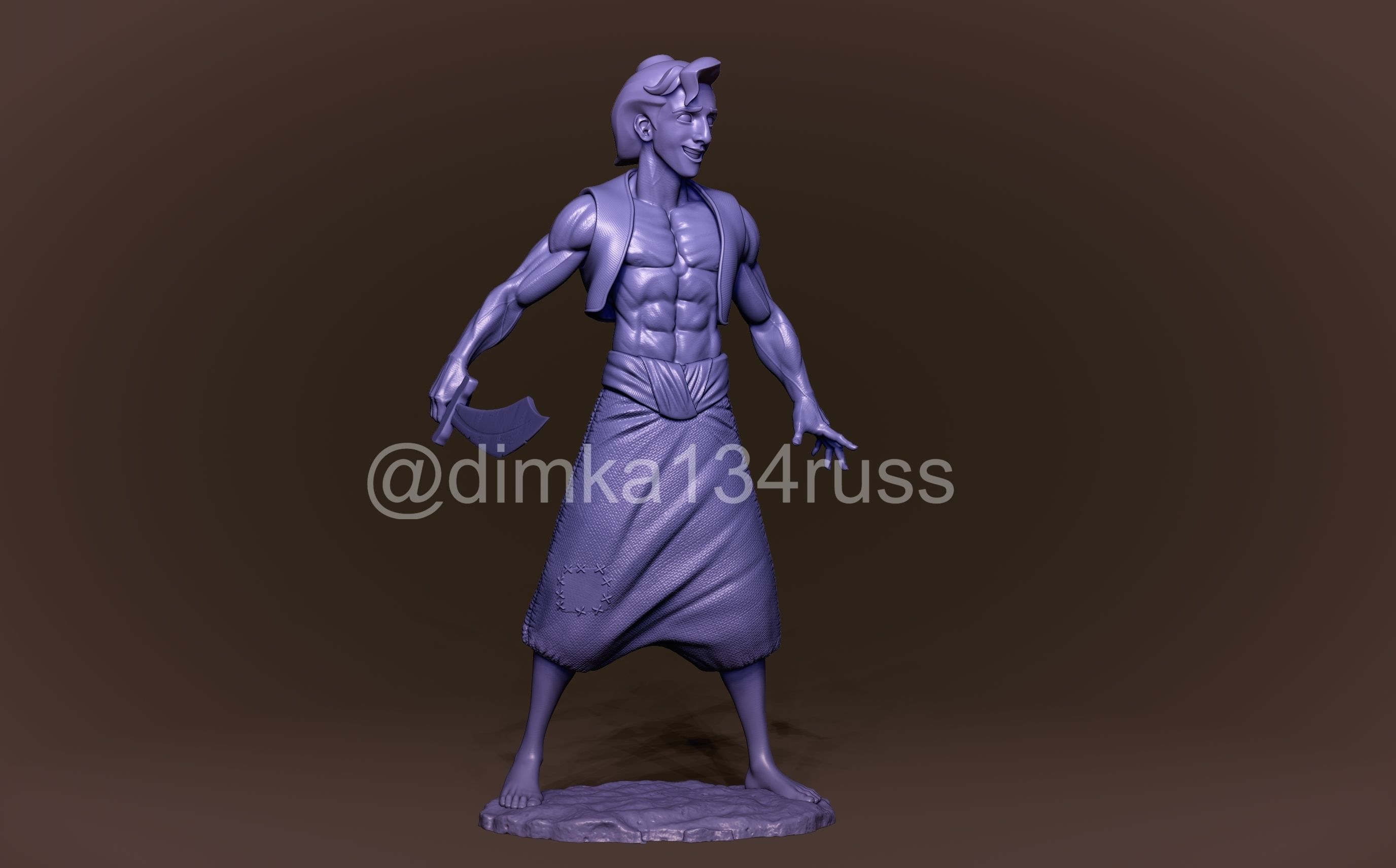 aladdin 3D print model_5