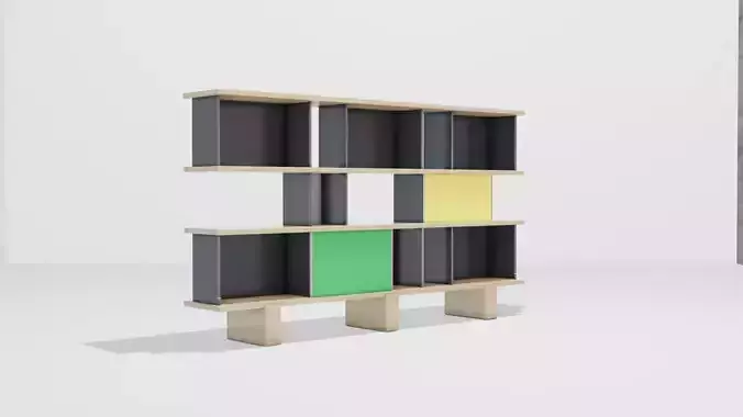 Noobist - Cabinet - cetnuge  3D model