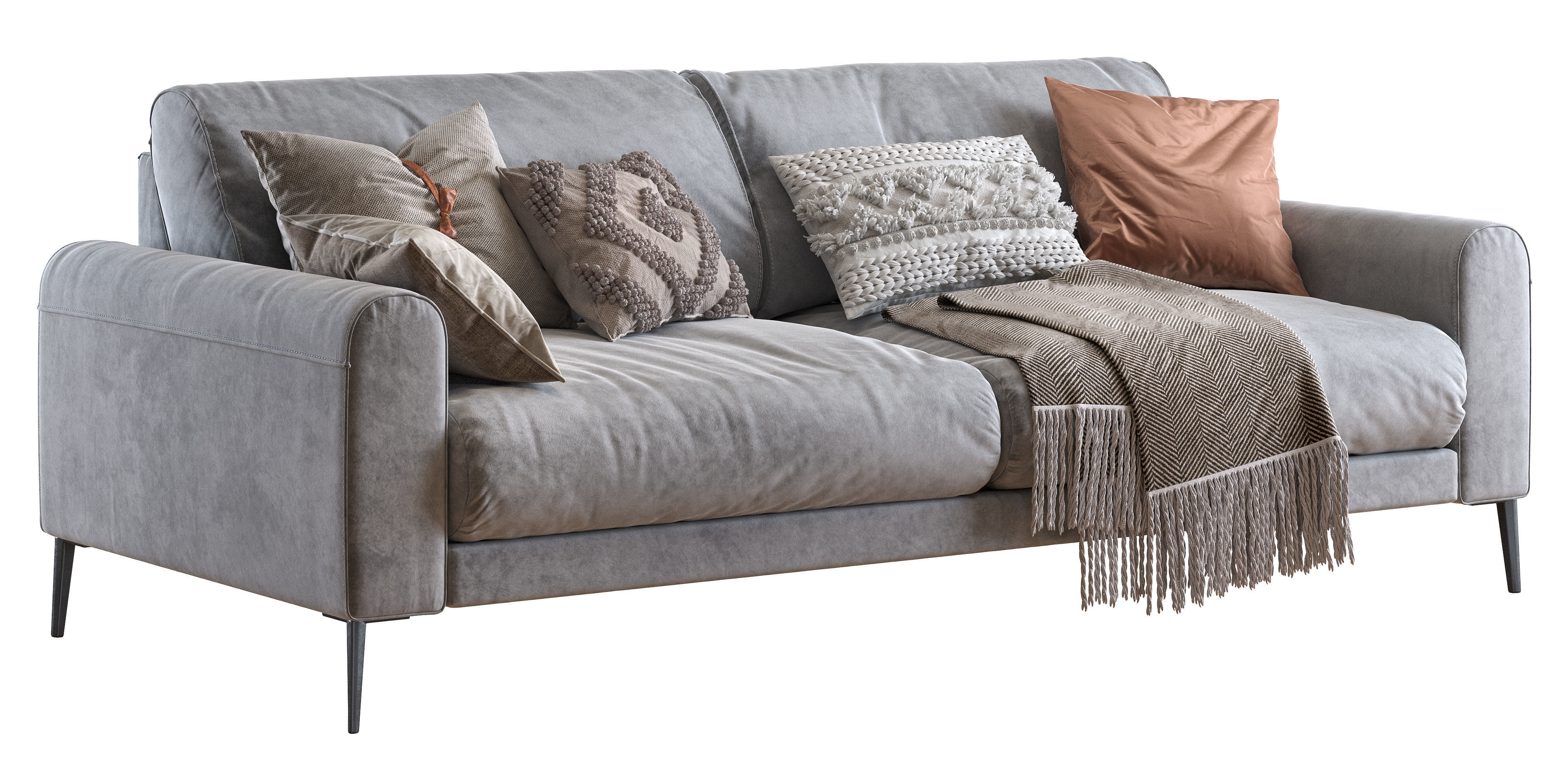 Pohjanmaan Joy sofa 212 cm 3D model_1