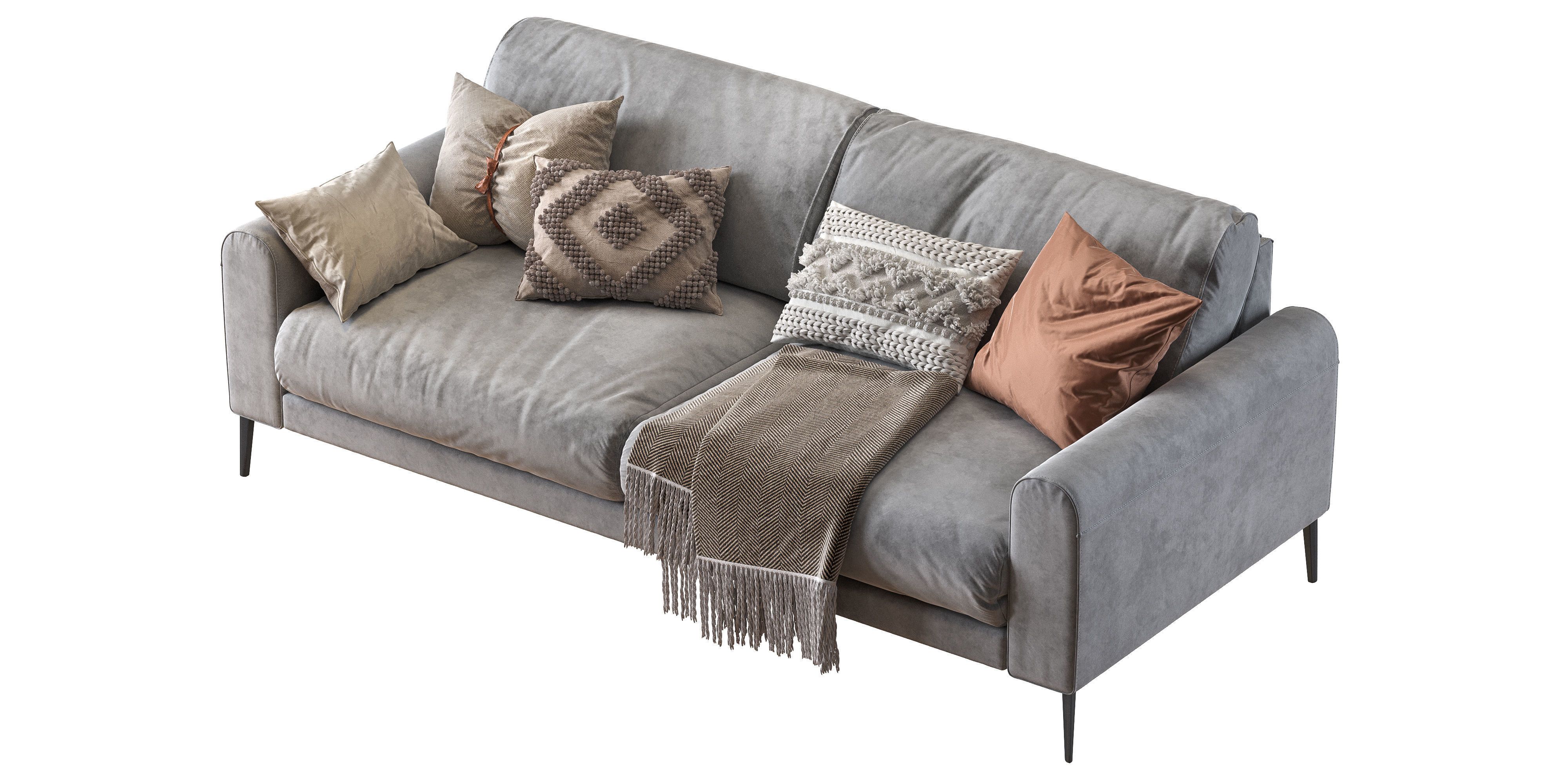 Pohjanmaan Joy sofa 212 cm 3D model_5