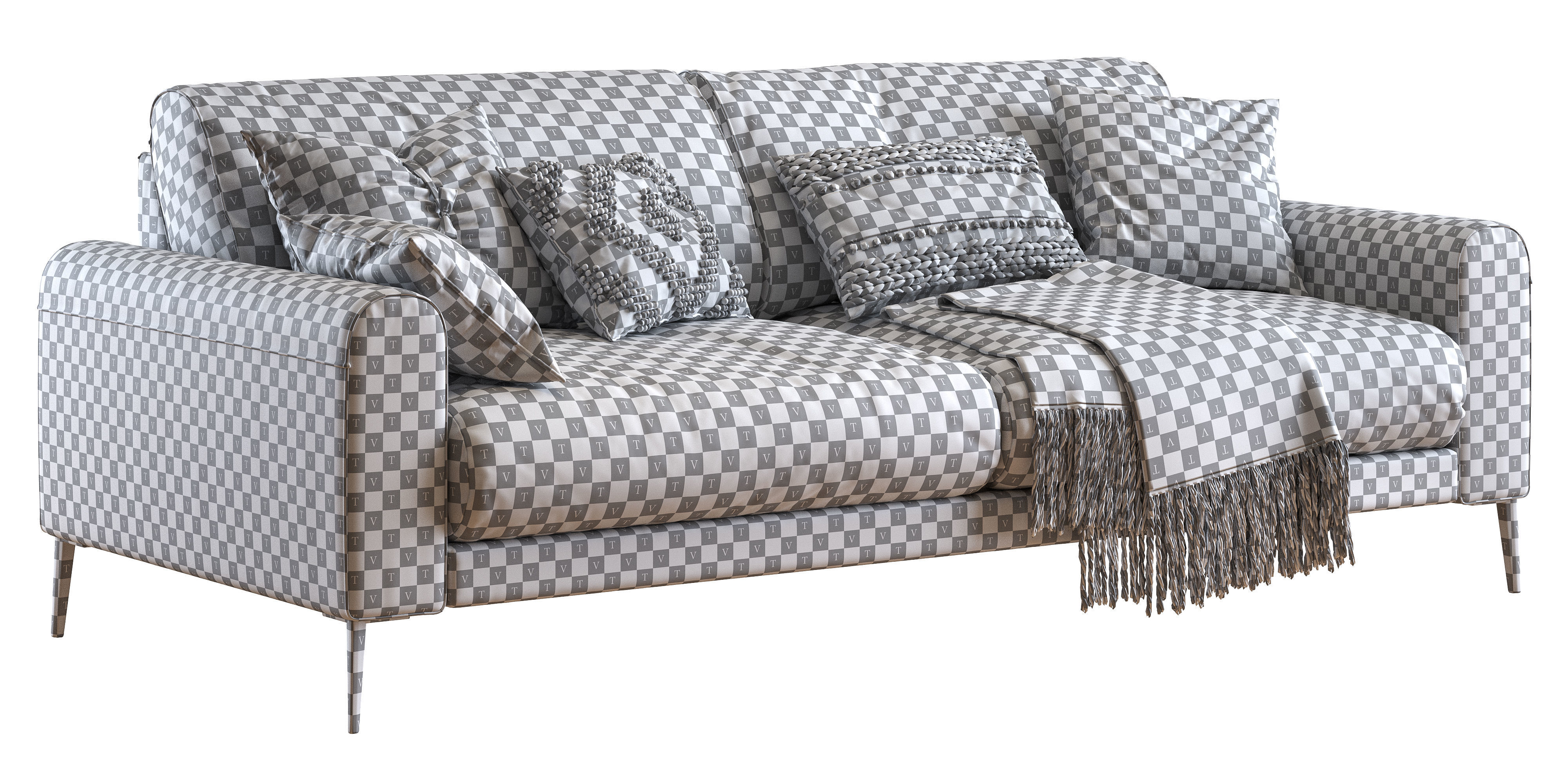 Pohjanmaan Joy sofa 212 cm 3D model_9