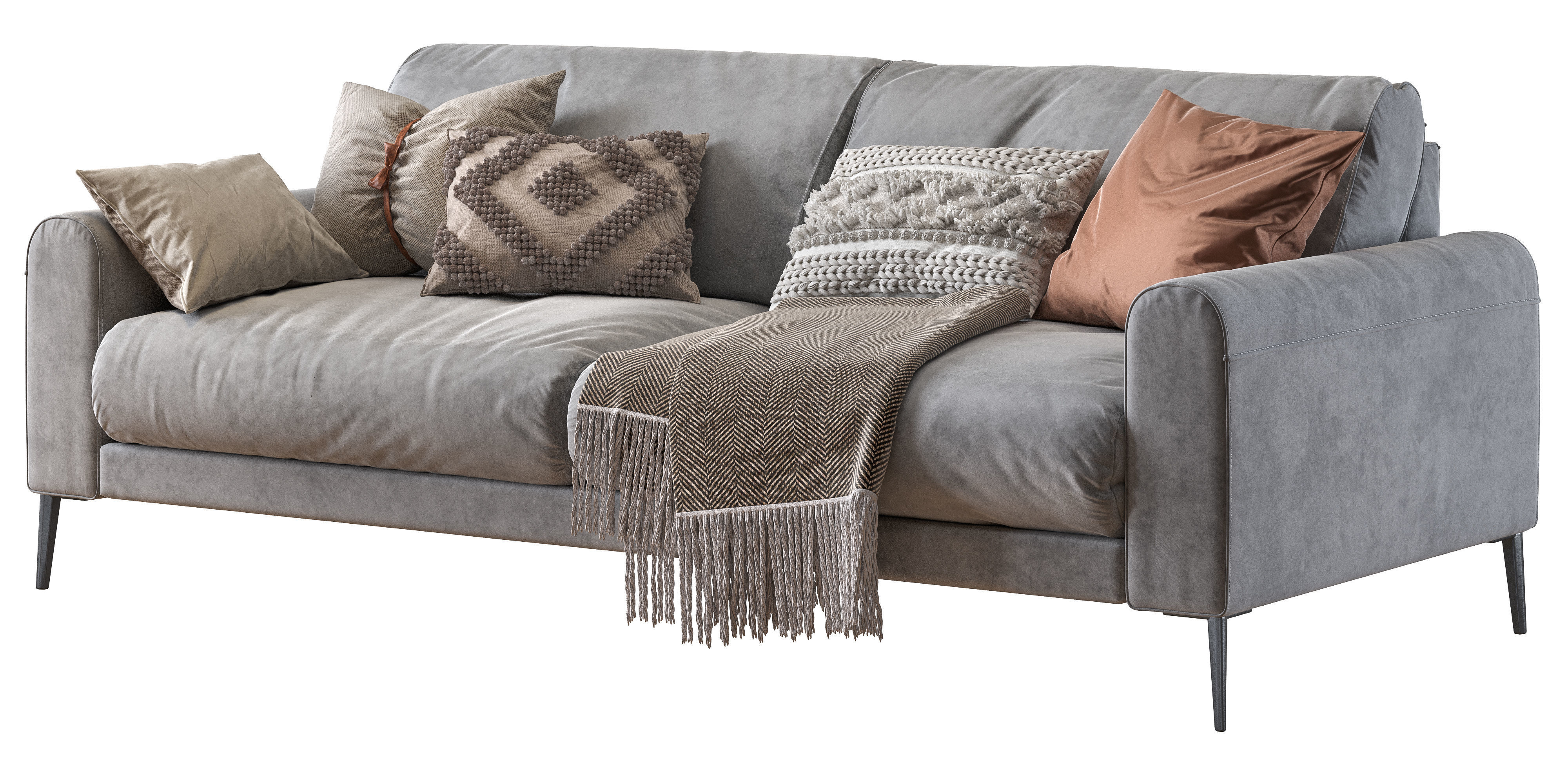 Pohjanmaan Joy sofa 212 cm 3D model_3