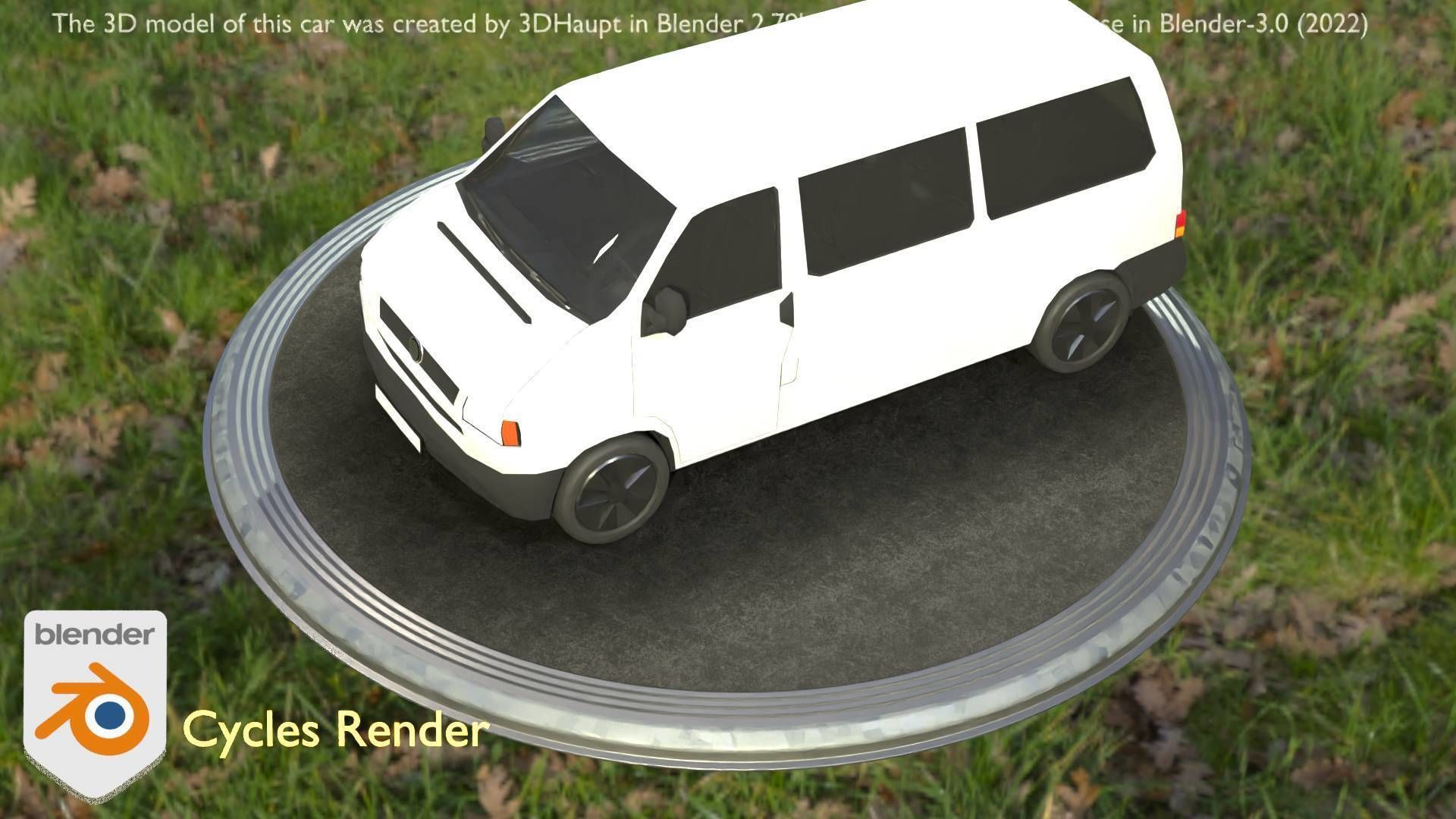 City Car 18 Utility Vehicles Minibus Type C White  Low-poly 3D model_83