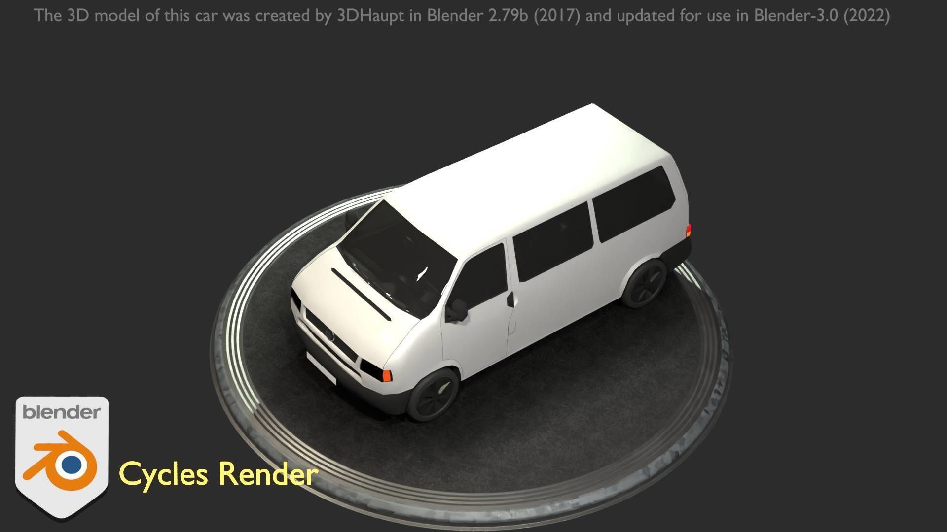 City Car 18 Utility Vehicles Minibus Type C White  Low-poly 3D model_15