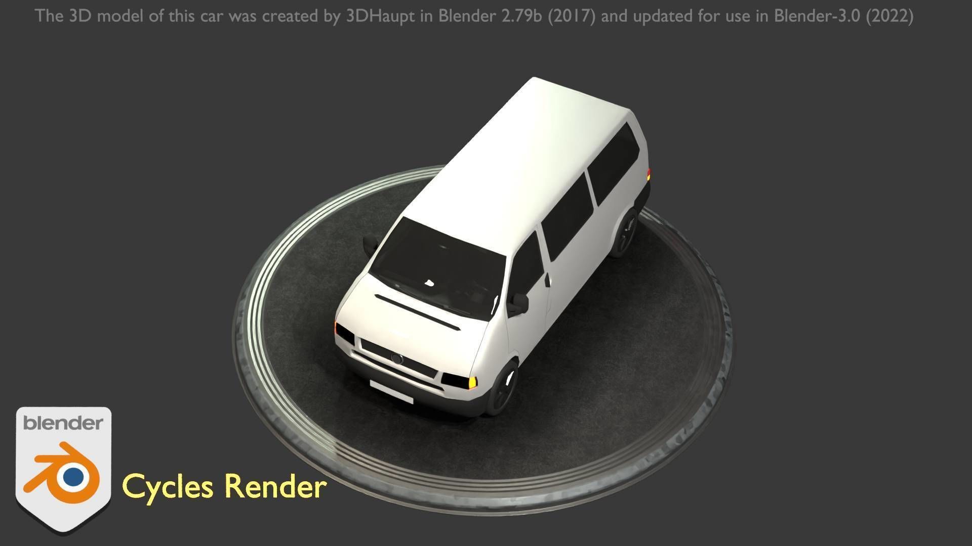 City Car 18 Utility Vehicles Minibus Type C White  Low-poly 3D model_58
