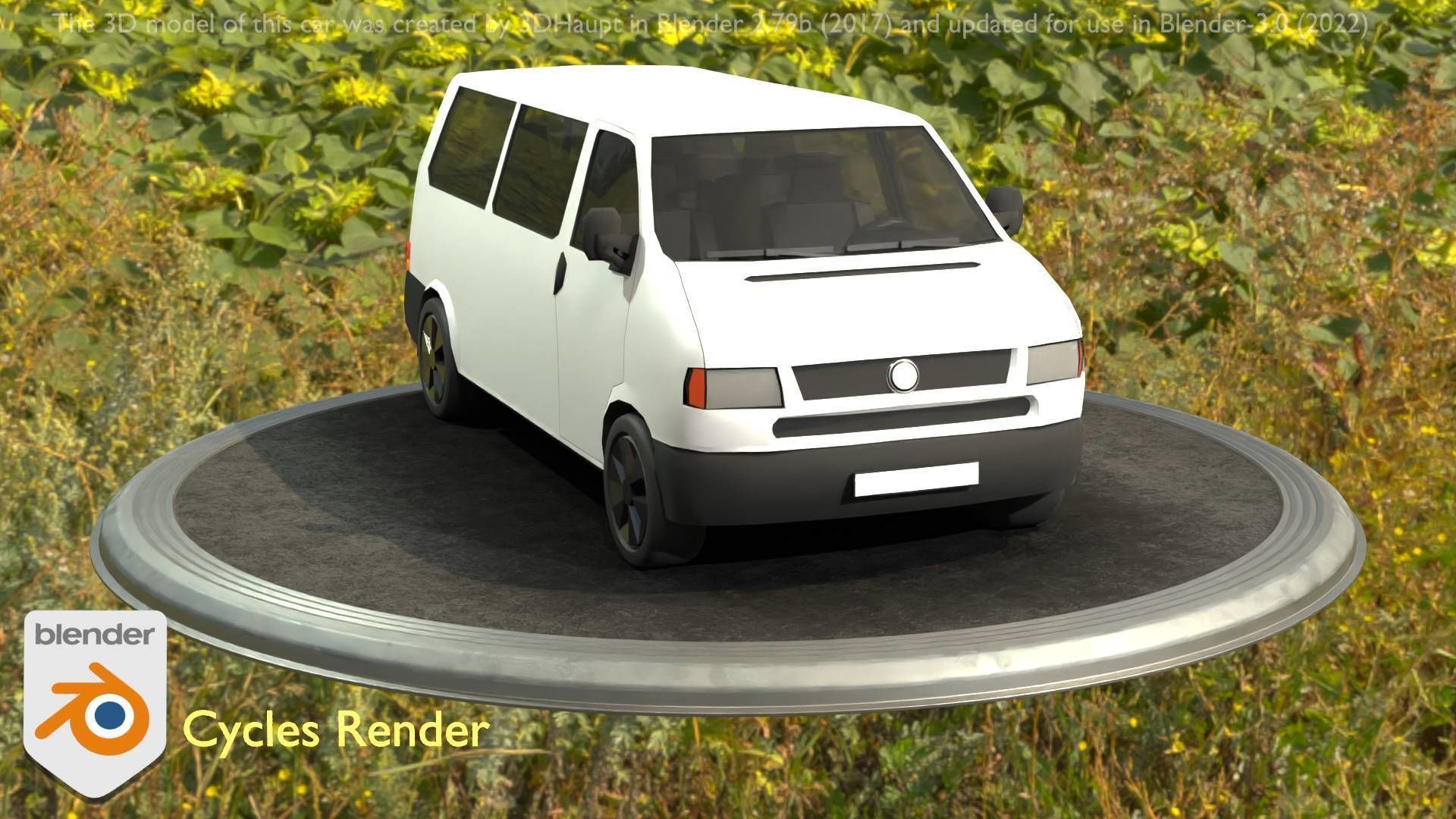 City Car 18 Utility Vehicles Minibus Type C White  Low-poly 3D model_75