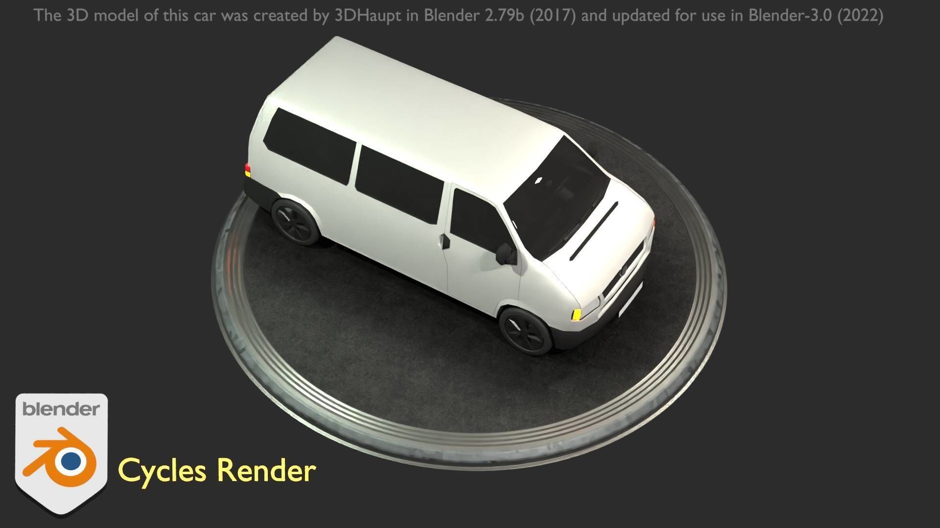 City Car 18 Utility Vehicles Minibus Type C White  Low-poly 3D model_56