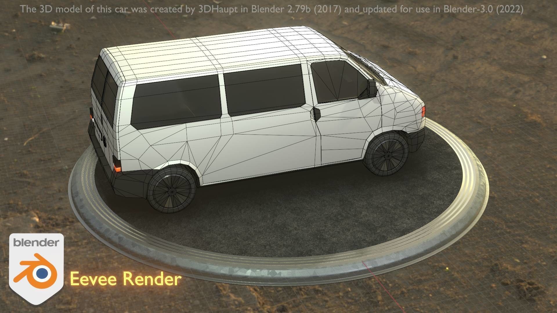 City Car 18 Utility Vehicles Minibus Type C White  Low-poly 3D model_25