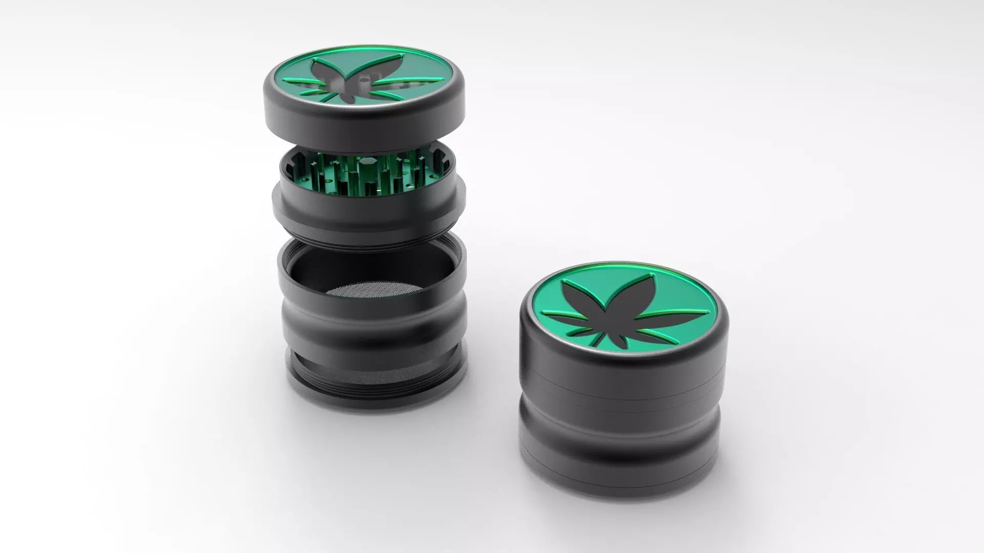Herbal Grinder 3D model_0