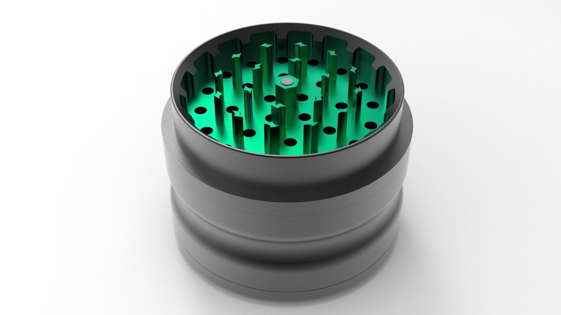 Herbal Grinder 3D model_1