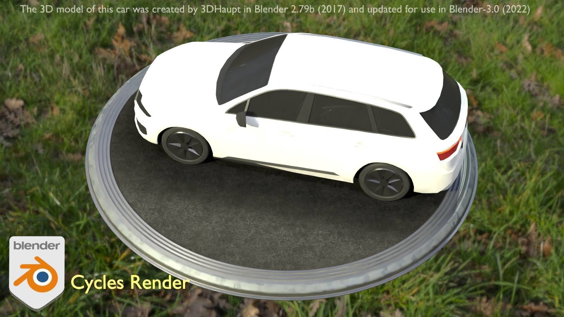 City Car 20 SUV Type-B White Low-poly 3D model_97